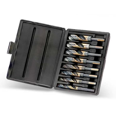 Kodiak Cutting Tools 8 Pc. Drill Sets Drill Bit Sets with Cases 5420481